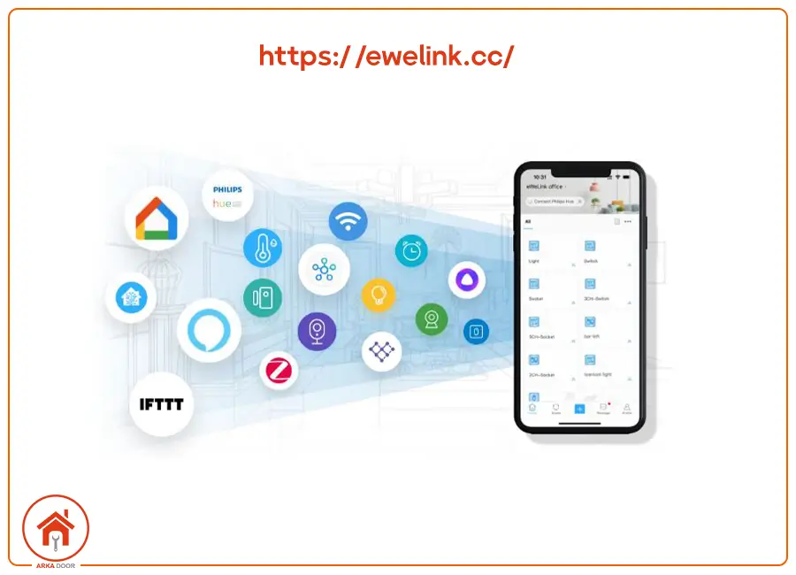 نرم افزار eWeLink